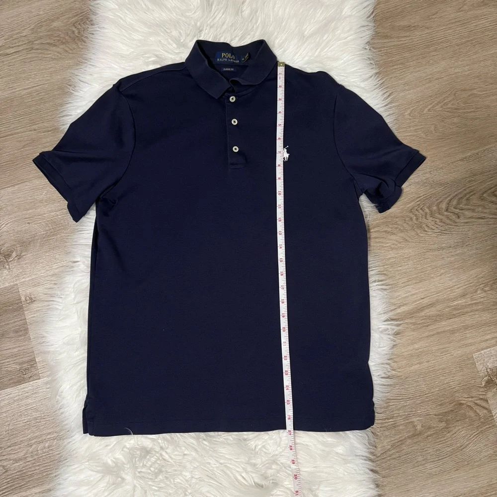 Ralph Lauren Men's Navy Blue Polo Shirt